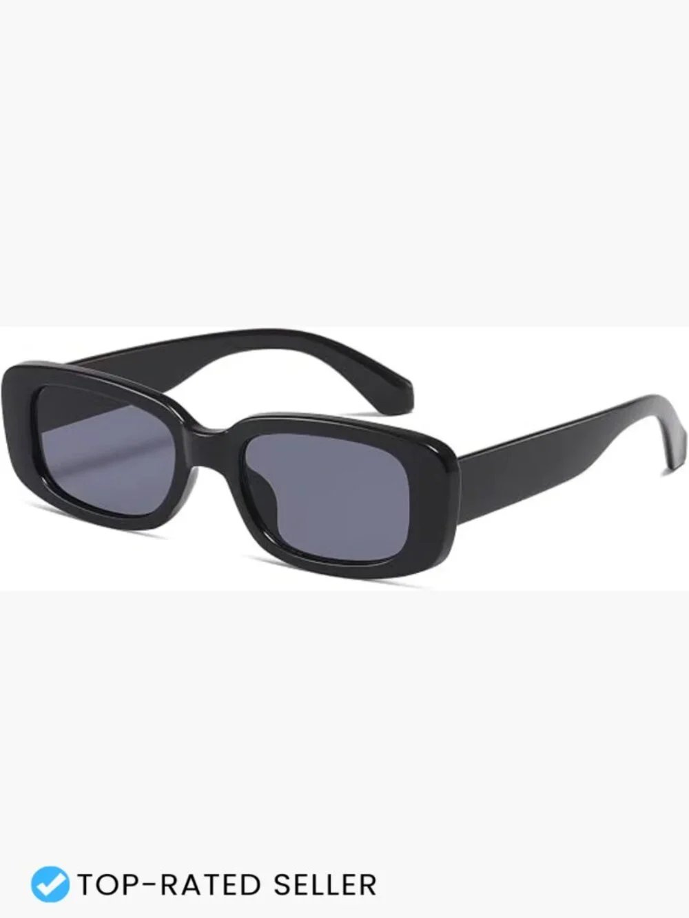 Rectangle Sunglasses Retro Vintage UV400 Protection Square Frame Unisex